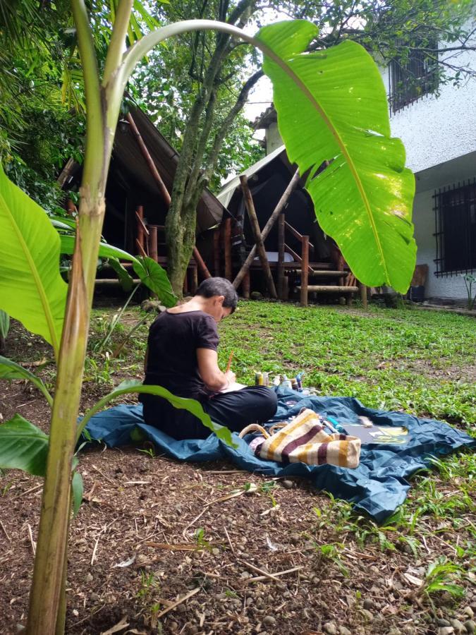 Bambu Glamping Ecolodge 메딜린 외부 사진